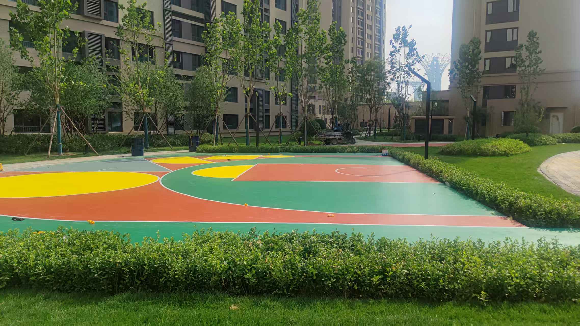 营口市塑胶地坪塑胶地面 - 价格